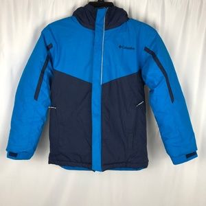 Columbia Lightning Lift Jacket Coat Blue Boys M